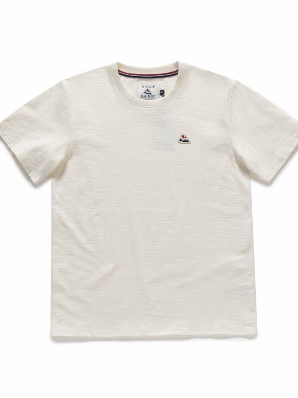 Galt Sand 100% Cotton Logo T-Shirt, White Size Medium